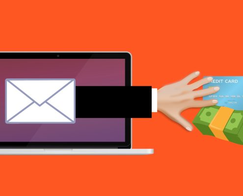 Free scam phishing fraud illustration